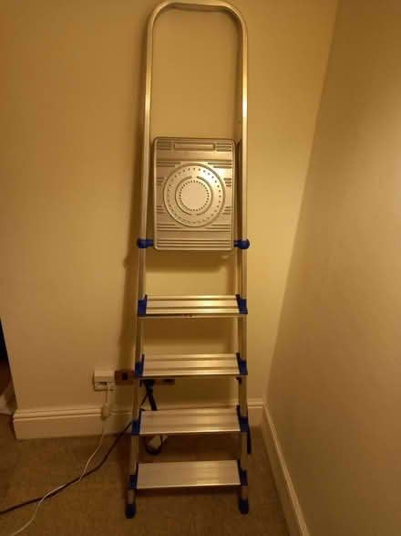 Photo of free Werner 5 tread Aluminium & steel Step Ladder (H)1.68m (IP1) #2