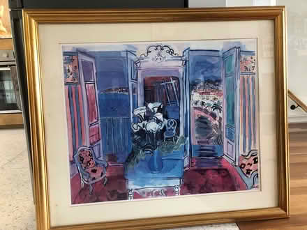 Photo of free Raoul Dufy framed print (Crystal Palace SE19) #1