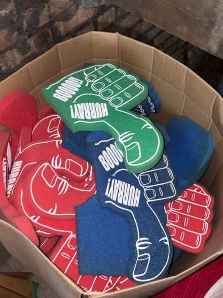 Photo of free Foam Hands (Liverpool L13) #2