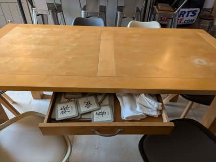 Photo of free Solid wood dining table (Skipton BD23) #2