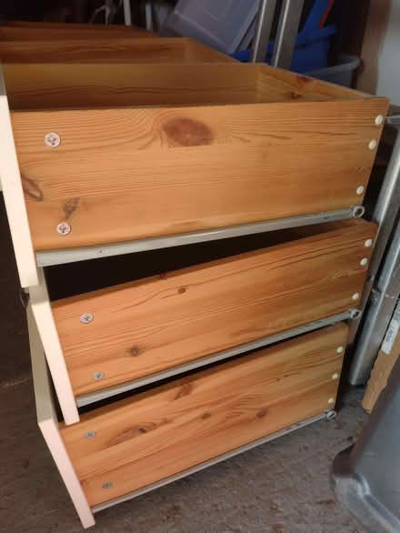 Photo of free 8 Drawer White Bedroom chest of drawers -PROJECT (Alresford CO7) #4