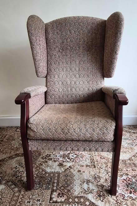 Photo of free High Backed Winged Armchair (WN5 8SJ) #1