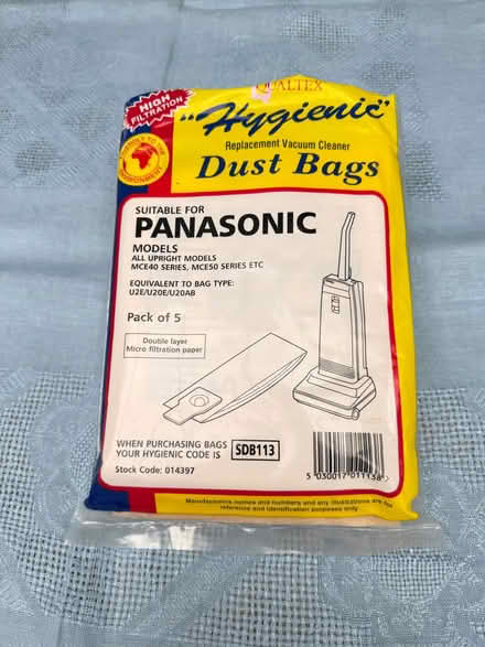 Photo of free 4 Unused Dust Bags For A Panasonic Vacuum Cleaner (Haywards Heath RH16) #1