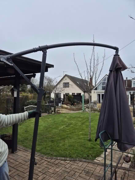 Photo of free Garden parasol (Dursley area) #1