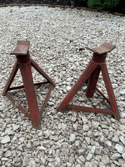Photo of free Pair of small axel stands (Henfield BN5) #1