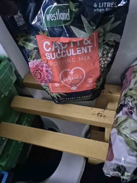 Photo of free Plant pots, soil and care products (Sw48hd) #3