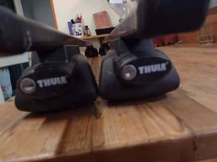 Photo of free Thule Roof bars with fittings (Station Area RG21) #2