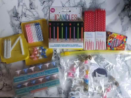 Photo of free Birthday candles, numbers, holders (Wrose BD2) #1