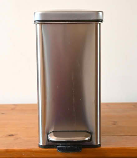Photo of free Small Brushed Stainless Steel Pedal Bin (10l) (Willingham CB24) #2