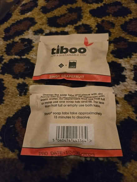 Photo of free Tiboo handwash tabs (BS5) #1