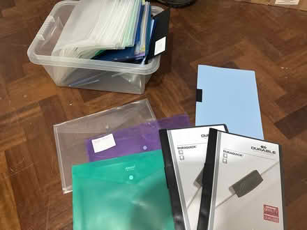 Photo of free Plastic wallets and folders (GL11) #1