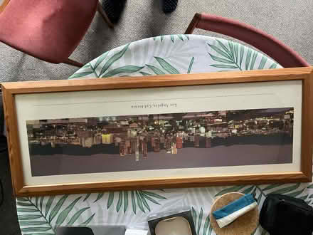Photo of free large picture frame 43x26” approx (LE67 Markfield) #1