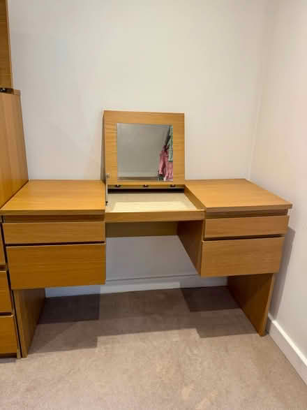 Photo of free IKEA desk and tall boy (RG40 Central Wokingham) #3