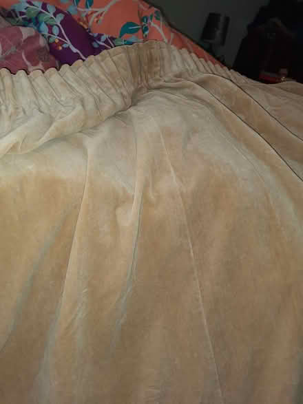 Photo of free Huge Beige CottonVelvet Curtains (Kew TW9) #2