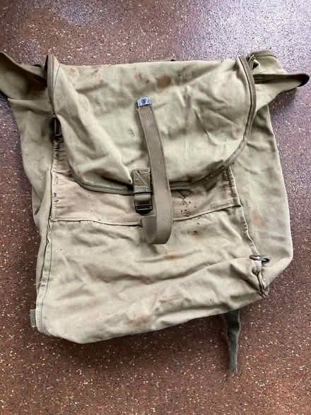 Photo of free Vintage green backpack (Ballard) #1