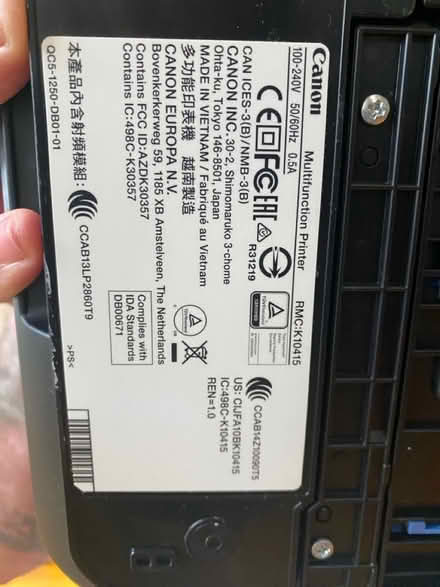 Photo of free Canon Pixma Printer + Cartridge (SW6) #2