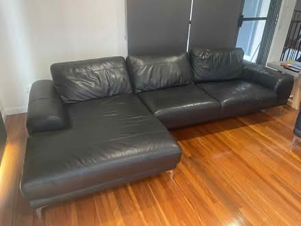 Photo of free Leather couches (Carina) #2