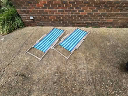 Photo of free Deck chairs (Seaford BN25) #3
