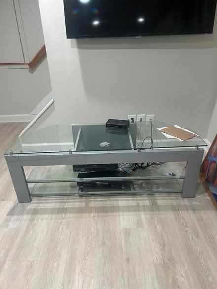 Photo of free Glass tv stand (Annandale, Wakefield area) #1