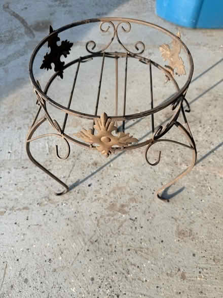Photo of free Metal plant stand (Mount Vernon, VA) #2