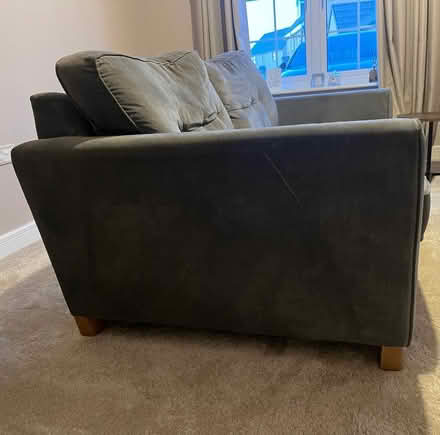 Photo of free Grey 2 Seater Sofa & Matching Arm Chair (Clitheroe BB7) #4