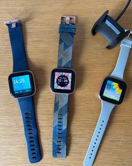 Photo of free 3 x Fitbit Versa 2, including 1 charger (Barkham RG41) #1