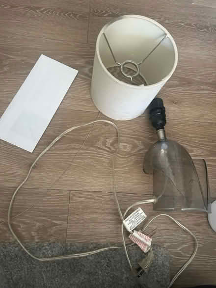Photo of free Broken lamp for parts? (Hollywood/Los Feliz) #1