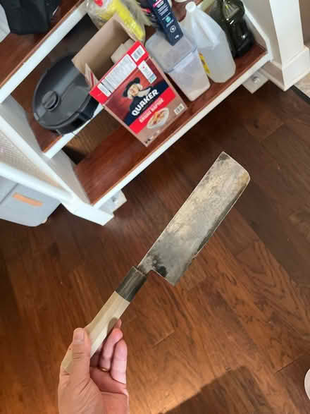 Photo of free Carbon Steel Nakiri knife (York/Belgravia) #1