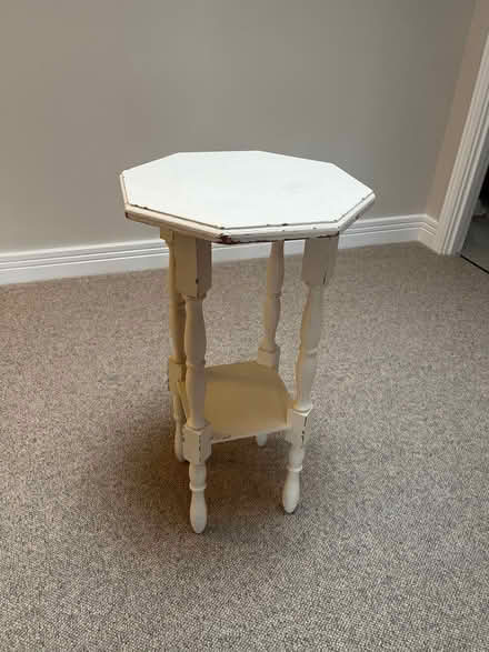 Photo of free Octagonal plant or lamp table (Oxford OX2) #1