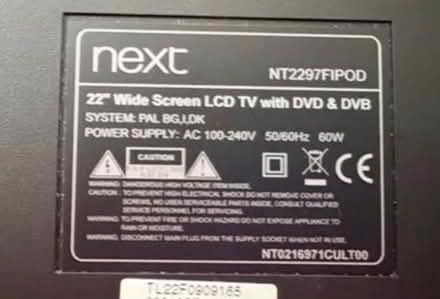 Photo of free TV with DVD player (Maidenhead SL6) #3