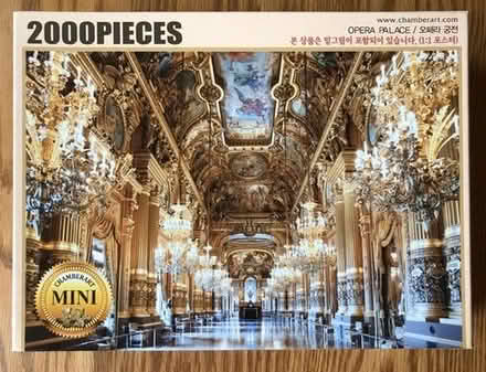 Photo of free jigsaw puzzle 2000 piece Palais Garnier Grand Opera Palace, France [20886] #1