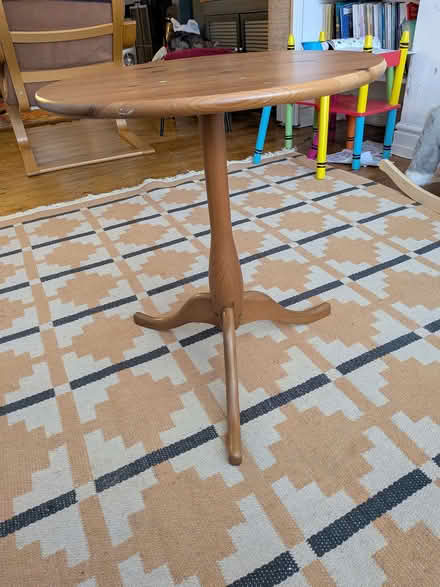 Photo of free IKEA tall round coffee table (Burnage M14) #3