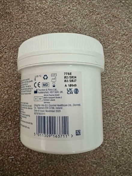 Photo of free Zeroderm cream/ ointment (Bowburn (DH6)) #3