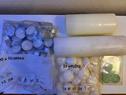 Photo of free Tea lights and column candles (Salford M30) #2