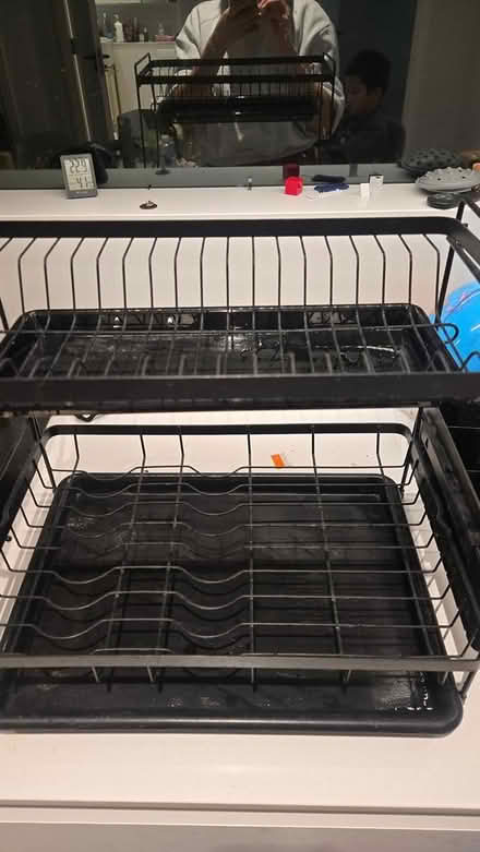 Photo of free IKEA 2-Tier Dish Drainer (Black) (SW6) #1