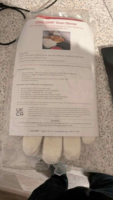 Photo of free Oven gloves. New (Castlepoint BH8) #2