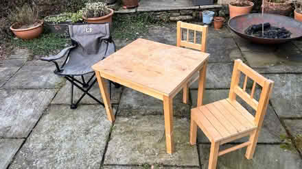 Photo of free Kids table & chairs (Callander FK17) #1