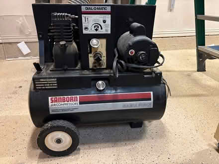 Photo of free Sanborn Air Compressor 100 PSI (McKinney) #1