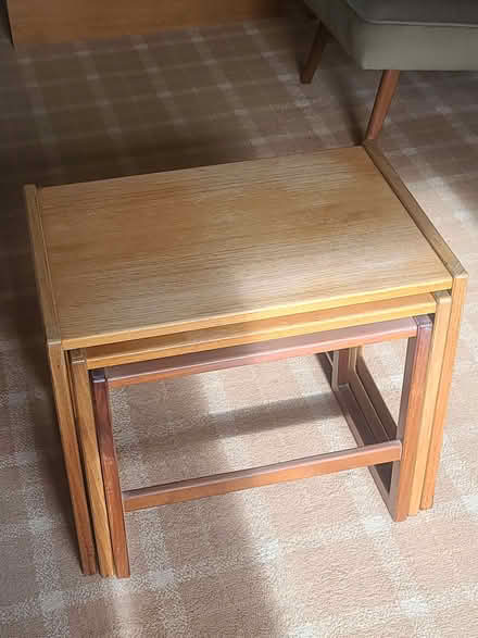 Photo of free 3 small nest of coffee tables (Worthing BN11) #3