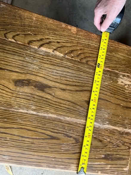 Photo of free Small oak table with storage (Seaford BN25) #3