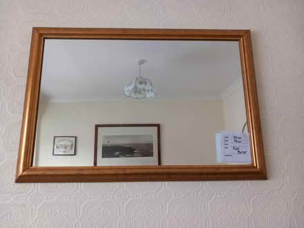Photo of free Gold mirror. 53cm x 79cm (Carlton in Lindrick S81 9) #1