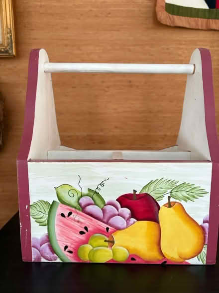 Photo of free Wooden basket (Ossining) #1