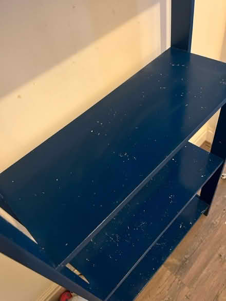 Photo of free Tall painted ikea shelving unit (L8) #4