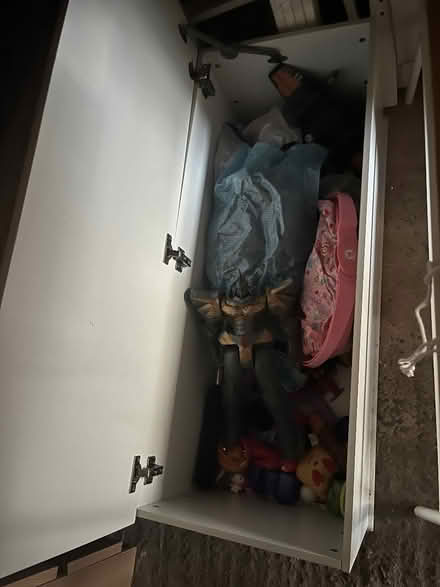 Photo of free Wooden ottoman (Fairfield Park) #2