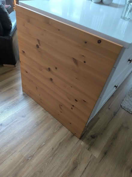 Photo of free Large solid wood IKEA Hemnes table top. (Kenley CR8) #1