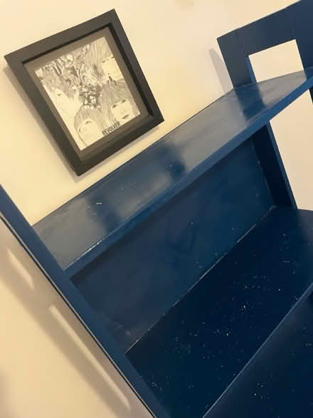 Photo of free Tall painted ikea shelving unit (L8) #3