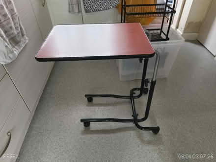 Photo of free Adjustable table (Basildon SS143P3 SS14) #2