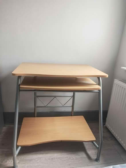 Photo of free Wooden computer desk (SL1 (next to Mc donalds)) #1