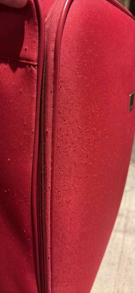 Photo of free Red medium size suitcase (Beverstone GL8) #3