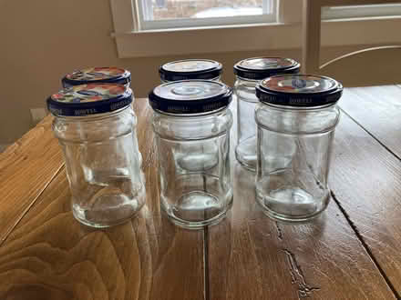 Photo of free Six clean jam jars (Havertown) #2